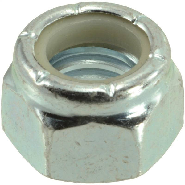 MIDWEST FASTENER 03652 Lock Nut, Coarse Thread, 7/16-14 Thread, Nylon, Zinc