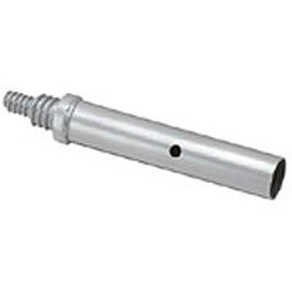 Marshalltown BF8 Pushbutton Adapter, Male Threaded, Aluminum