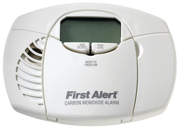 FIRST ALERT 1039727 Alarm, Digital Display, 85 dB, Alarm: Audible, Electrochemical Sensor