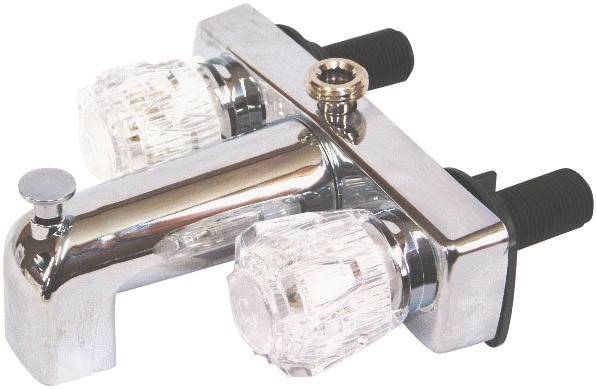 US Hardware RV-022B Tub and Shower Diverter, 1/2 in Connection, Plastic, Chrome