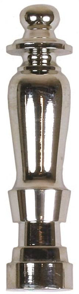 Jandorf 60101 Spindle Finial, Nickel