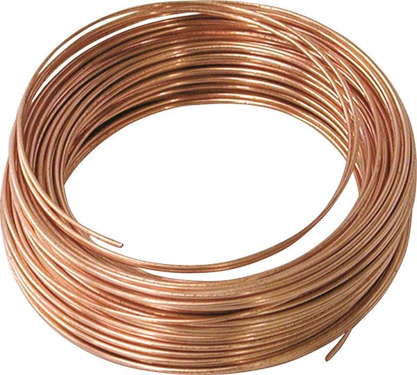 HILLMAN 50162 Utility Wire, 50 ft L, 20 Gauge, Copper