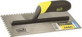 M-D 20058 Tile Installation Trowel, 11 in L, 4-1/2 in W, Square Notch, Comfort Grip Handle