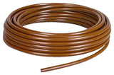 Rain Bird T63100-BULK Drip Irrigation Tubing, 1/2 in ID, 100 ft L, Polyethylene, Black