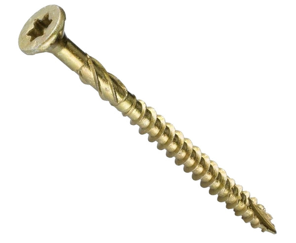 GRK Fasteners R4 00105 Framing and Decking Screw, #9 Thread, 3-1/8 in L, Round Head, Star Drive, Steel, 1900 BX