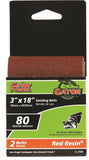 Gator 3159 Sanding Belt, 3 in W, 18 in L, 80 Grit, Medium, Aluminum Oxide Abrasive