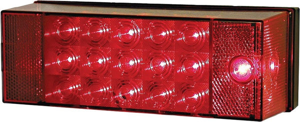 PM V856 Tail Light, 10-Lamp, LED Lamp, Red Lamp