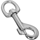 National Hardware 3003BC Series N222-604 Bolt Snap, 120 lb Working Load, Zinc, Nickel