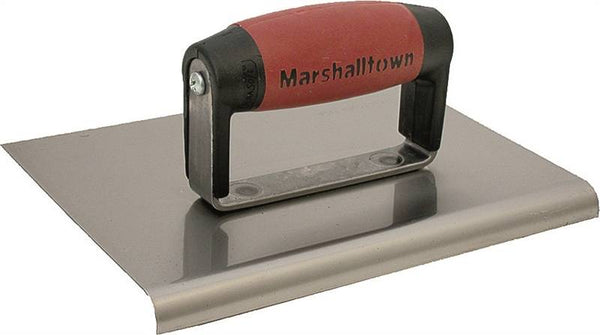Marshalltown DuraSoft Series 162SSD Hand Edger, 6 in L Blade, 6 in W Blade, Stainless Steel Blade, 1/2 in Lip