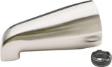 Plumb Pak PP825-30 Bathtub Spout, 3/4 in Connection, IPS, Chrome Plated, For: 1/2 in or 3/4 in Pipe