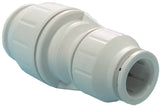 John Guest PEI202820P Reducing Pipe Coupling, 3/4 x 1/2 in, Plastic, 3 to 12 bar Pressure