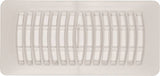 Imperial RG1449 Floor Register, Polystyrene, White
