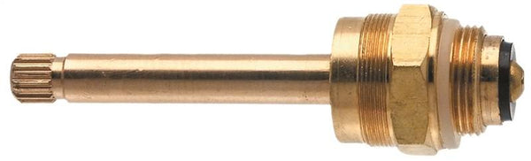 Danco 15525B Faucet Stem, Brass, 3-21/32 in L, For: Indiana Brass Two Handle Bath Faucets