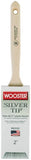 WOOSTER 5220-2 Paint Brush, 2 in W, 2-11/16 in L Bristle, Polyester Bristle, Flat Sash Handle