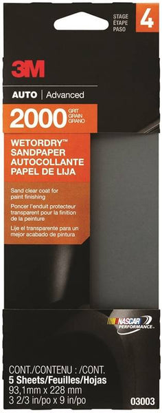 Bondo Wetordry 03003 Automotive Sandpaper