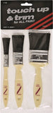 Linzer 8222309 Paint Brush Set, Touch-Up Quality, 3-Brush