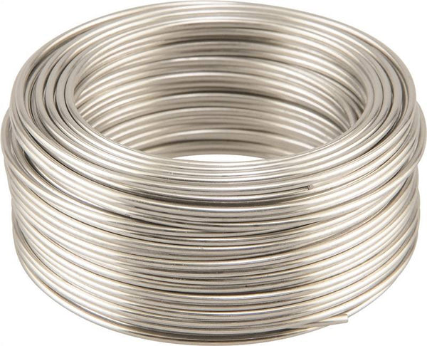 HILLMAN 50176 Utility Wire, 50 ft L, 18 Gauge, Aluminum