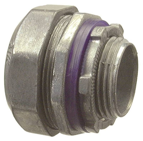 Halex 16210 Conduit Connector, 1 in Compression, 1.81 in OD, Zinc
