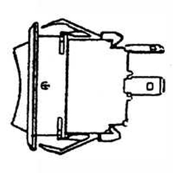 US Hardware M-047C Bilge Pump Switch, 2-Way, For: Pump That Draws 10 A or Less