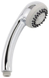 Plumb Pak K720CP Handheld Shower Head, Round, 1.8 gpm, 3-Spray Function, Polished Chrome, 3 in Dia