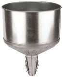 Lubrimatic 75-008 Funnel, 8 qt Capacity, Galvanized Steel, 11-1/2 in H