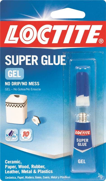 Loctite 235495 Super Glue, Gel, Irritating, Clear, 2 g Tube