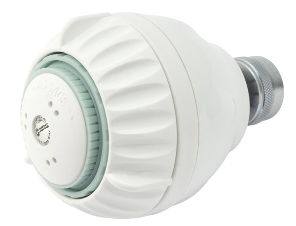 Whedon Economy Plus Series EP14C Shower Head, 2.5 gpm, 1/2 in Connection, Female, ABS