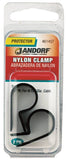 Jandorf 61457 Cable Clamp, Nylon, Black