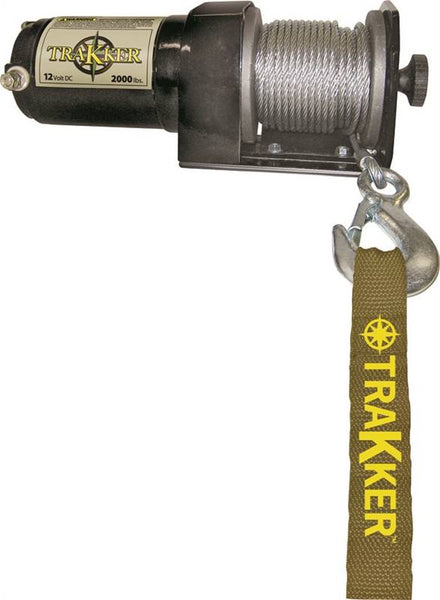 KEEPER KT2000 Winch, Electric, 12 VDC, 2000 lb