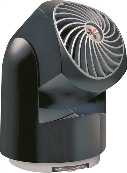 VORNADO CR1-0095-06 Air Circulator, 120 V, 4.4 in Dia Blade, 2-Speed, 47 cfm Air, 2600 rpm Speed, Black