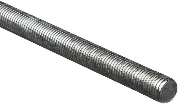 Stanley Hardware N179-556 Threaded Rod, 3/4-10 Thread, 36 in L, A Grade, Steel, Zinc, UNC Thread