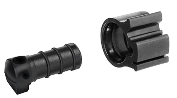 Flair-It PEXLOCK 30862 Pipe Plug with Clamp, 3/8 in, Black