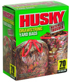 Husky HK39DS070C-M Yard Bag, 39 gal Capacity, Clear