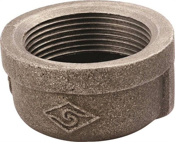 Prosource B300 32 Pipe Cap, 1-1/4 in, FIP, Malleable Iron, 40 Schedule, 300 psi Pressure