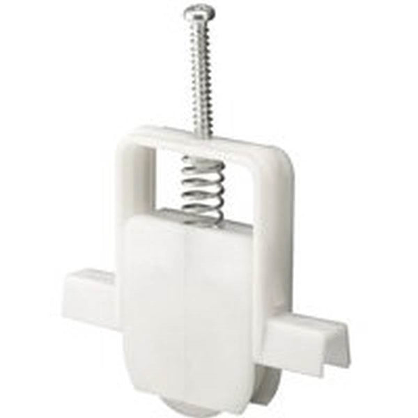 Prime-Line B 646 Adjustable Roller Assembly, 1 in Dia Roller, 1/4 in W Roller, Steel Roller, Concave Roller, 1-3/8 in W