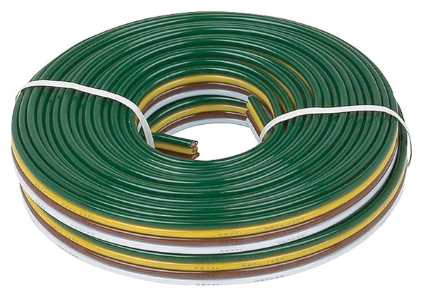 HOPKINS 49915 Bonded Wire, 16/18 AWG Wire, Copper Conductor, 25 ft L