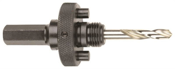 Milwaukee 49-56-7240 Hole Saw Arbor, 5/8-18 Thread, 7/16 in Shank, Hex Shank