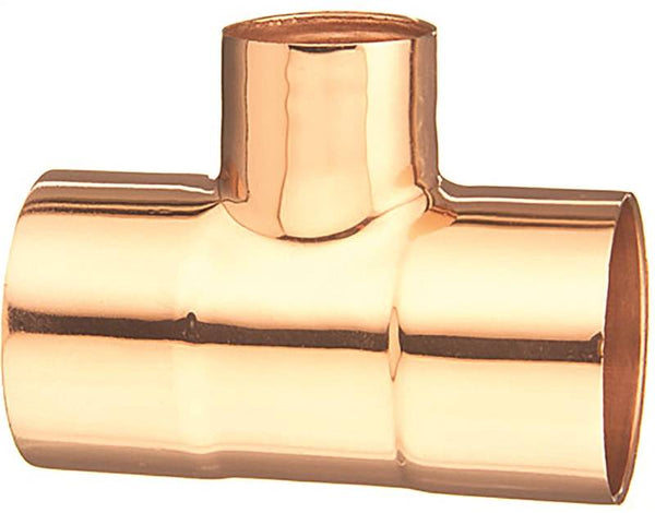 EPC 111R Series 32918 Reducing Pipe Tee, 1-1/2 x 1-1/2 x 3/4 in, Sweat, Copper