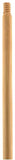 Quickie 54101 Broom Handle, 7/8 in Dia, 48 in L, Threaded, Wood