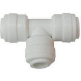 WATTS PL-3033 Pipe Tee, 1/2 in, Push-Fit, Plastic