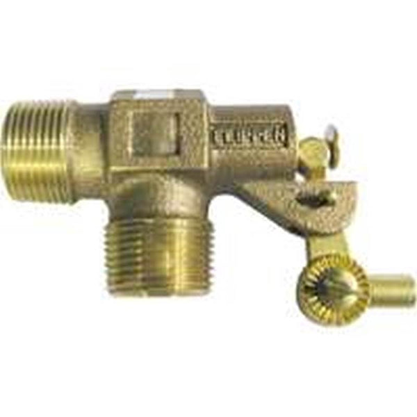 WATTS ST1000 Mechanical Float Valve, 1 in, FNPT, 1/4-20 Rod, 1 in L Rod, Bronze Body