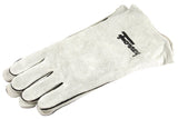 ForneyHide 55200 Welding Gloves, Men's, L, 13-1/2 in L, Gauntlet Cuff, Leather Palm, Gray, Wing Thumb, Leather Back