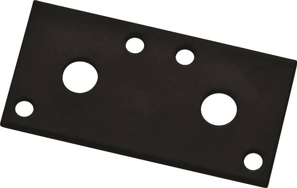 National Hardware N351-454 Mending Plate, 3 in L, 1.3 in W, 1/8 in Gauge, Steel, Powder-Coated