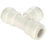 WATTS 3523-10 Union Pipe Tee, 1/2 in, Sweat Push-Fit, Plastic, White, 100 psi Pressure