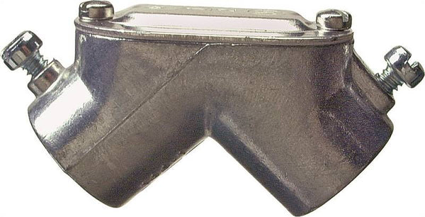Halex 14405 Pull Elbow, 1/2 in, Zinc