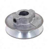 CDCO 225A V-Groove Pulley, 5/8 in Bore, 2-1/4 in OD, 2 in Dia Pitch, 1/2 in W x 11/32 in Thick Belt, Zinc