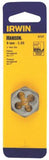 IRWIN 9739 Metric Die, M10-1.25 Thread, Fine Thread, Right Hand Thread, HCS