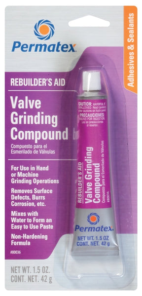 Permatex 80036 Valve Grinding Compound, 1.5 oz Tube