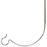 OOK 55220 Picture Hanger, 35 lb, Steel, Nickel