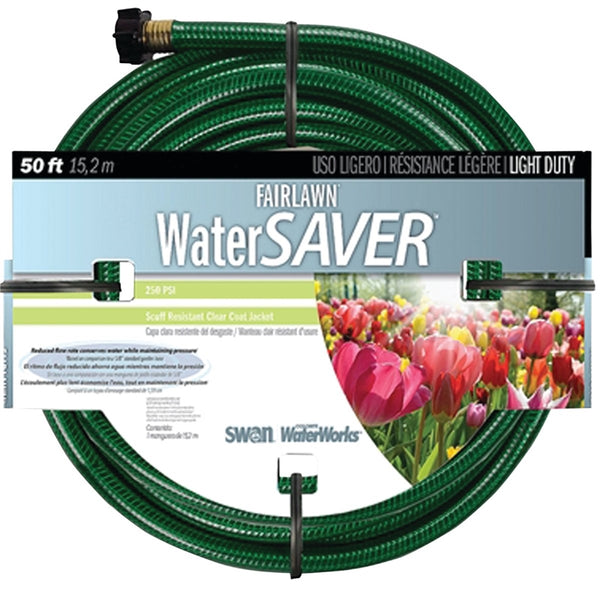 SWAN SNFA12050 Garden Hose, 50 ft L, Plastic, Green